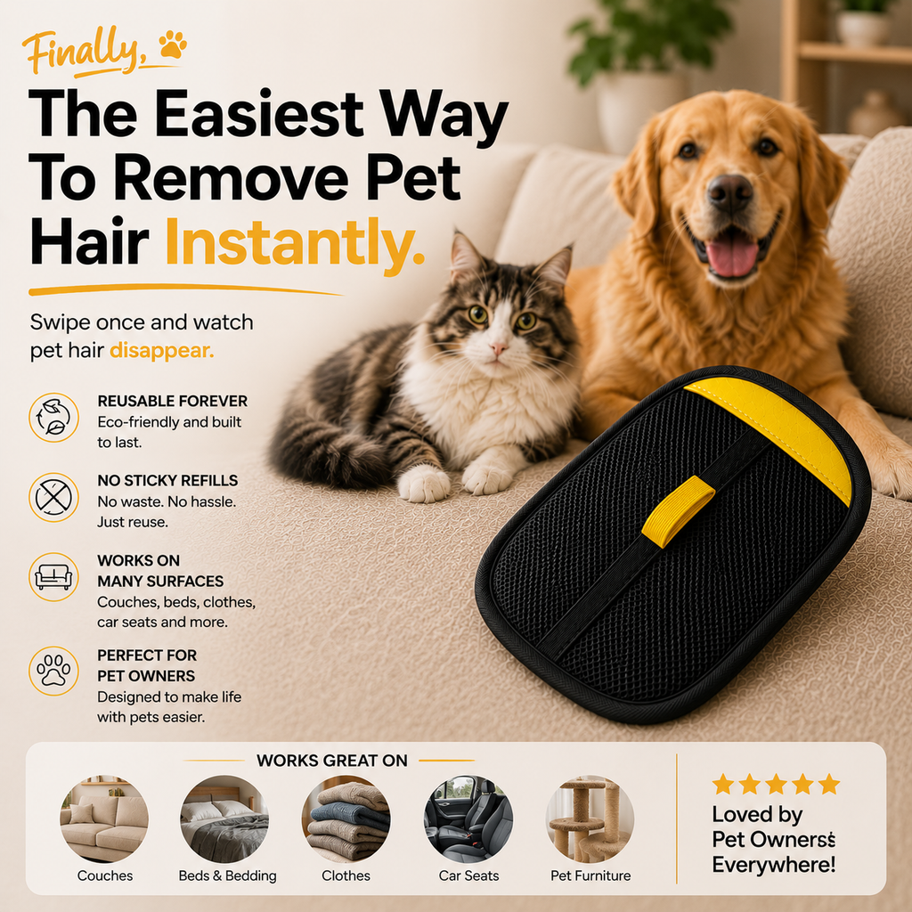 Petrra FurLift™ Pet Hair Removal Gloves (Upgraded)